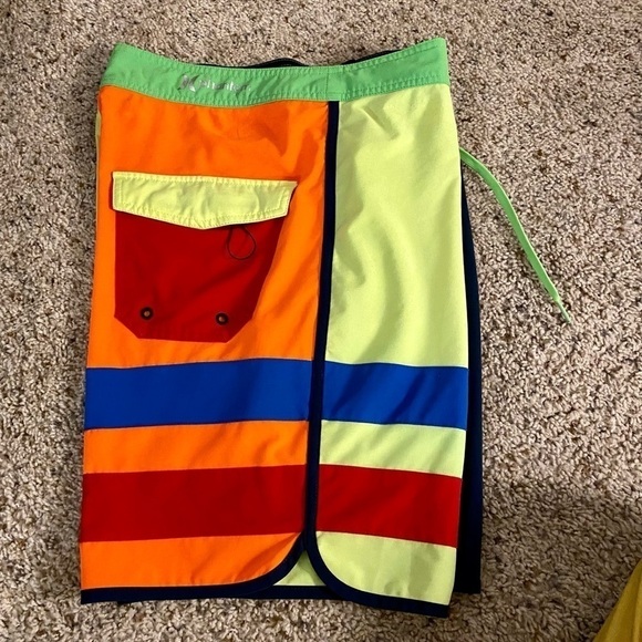 Hurley Neon Patchwork Board Shorts - Picture 5 of 8